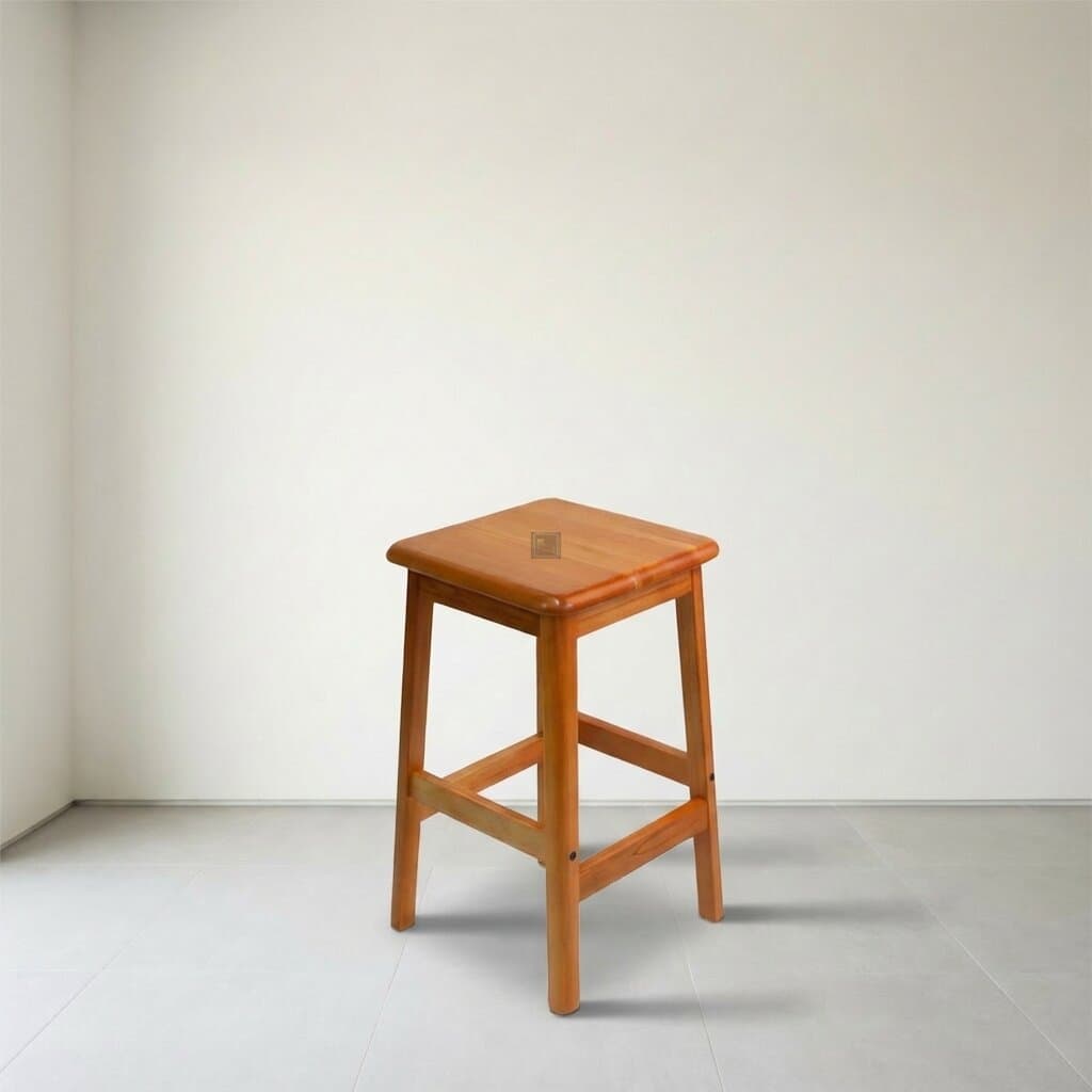 Solid Wooden Stool