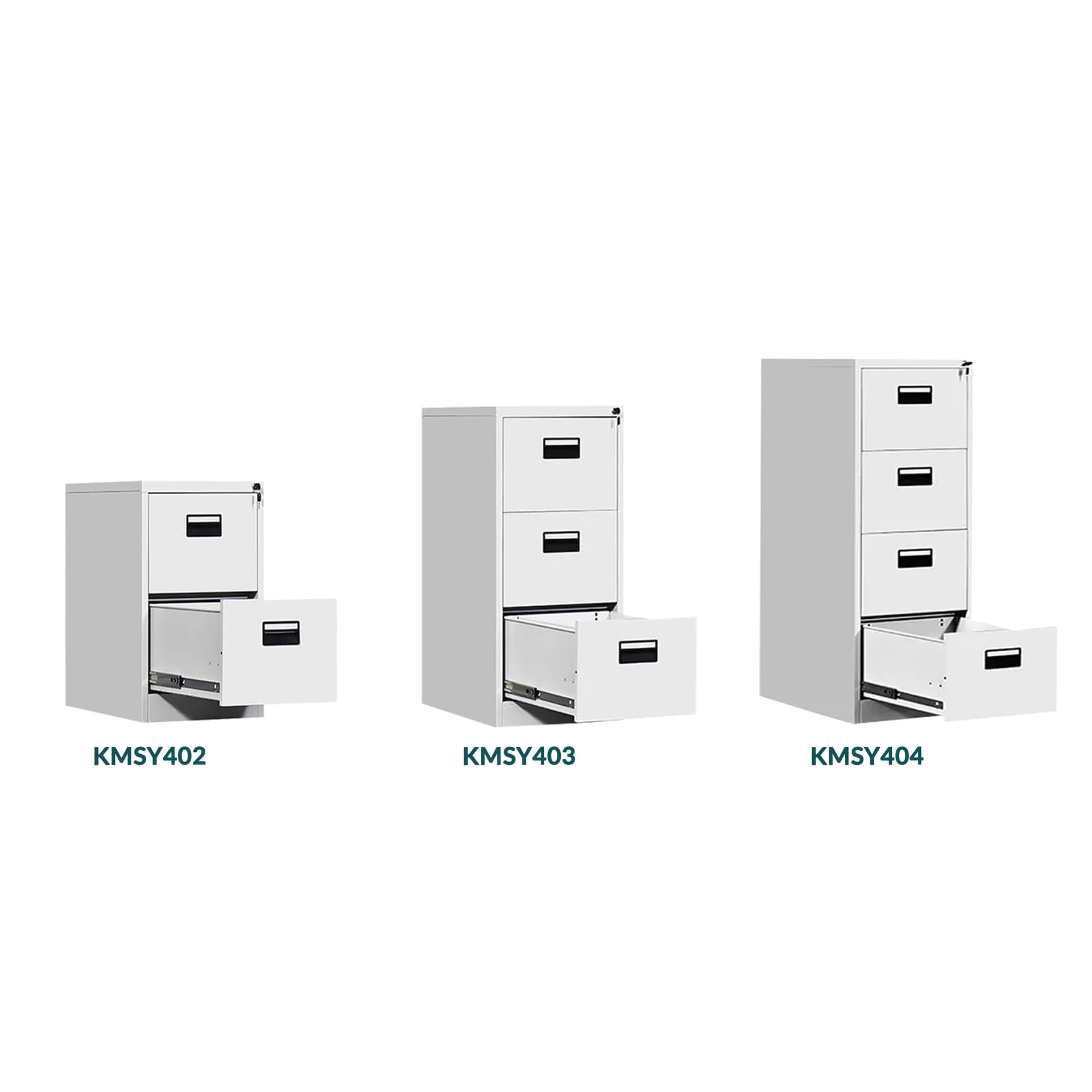 2 - 4 Drawer Metal Filling Cabinet