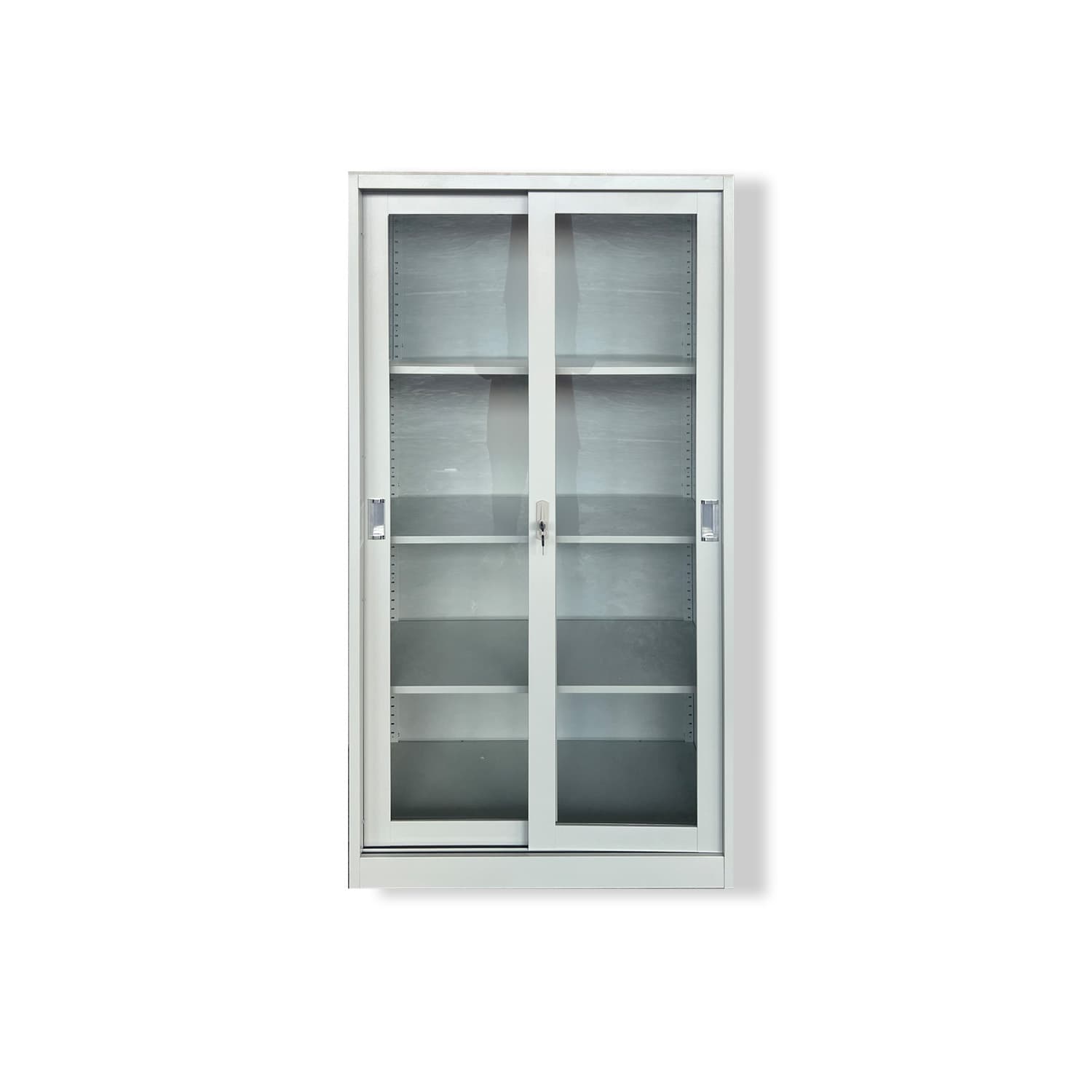 Glass Sliding Door Metal Cabinet